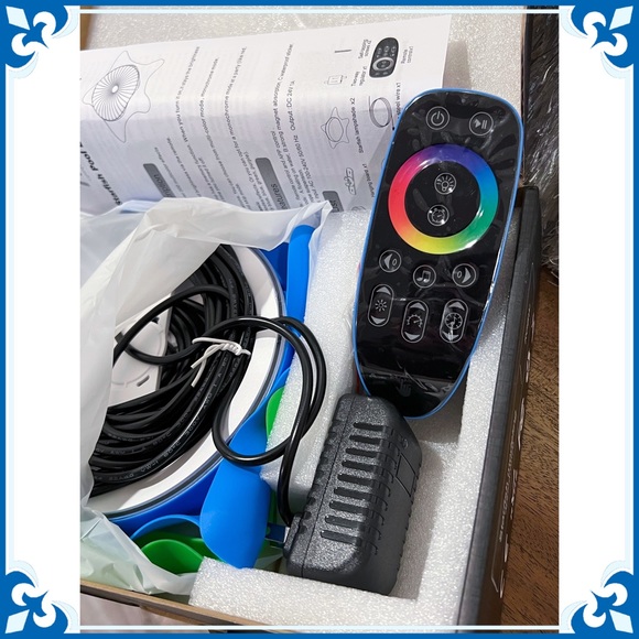 LED Smart Starfish Pool Light Underwater Waterproof RGB App Remote Control Timer - Picture 4 of 13